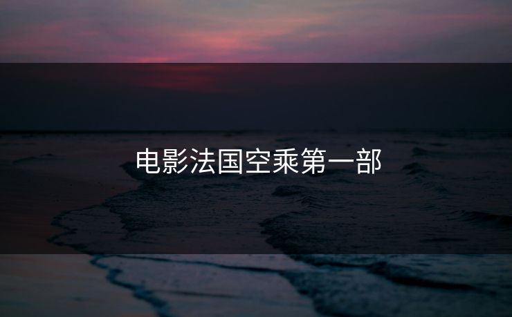 电影法国空乘第一部